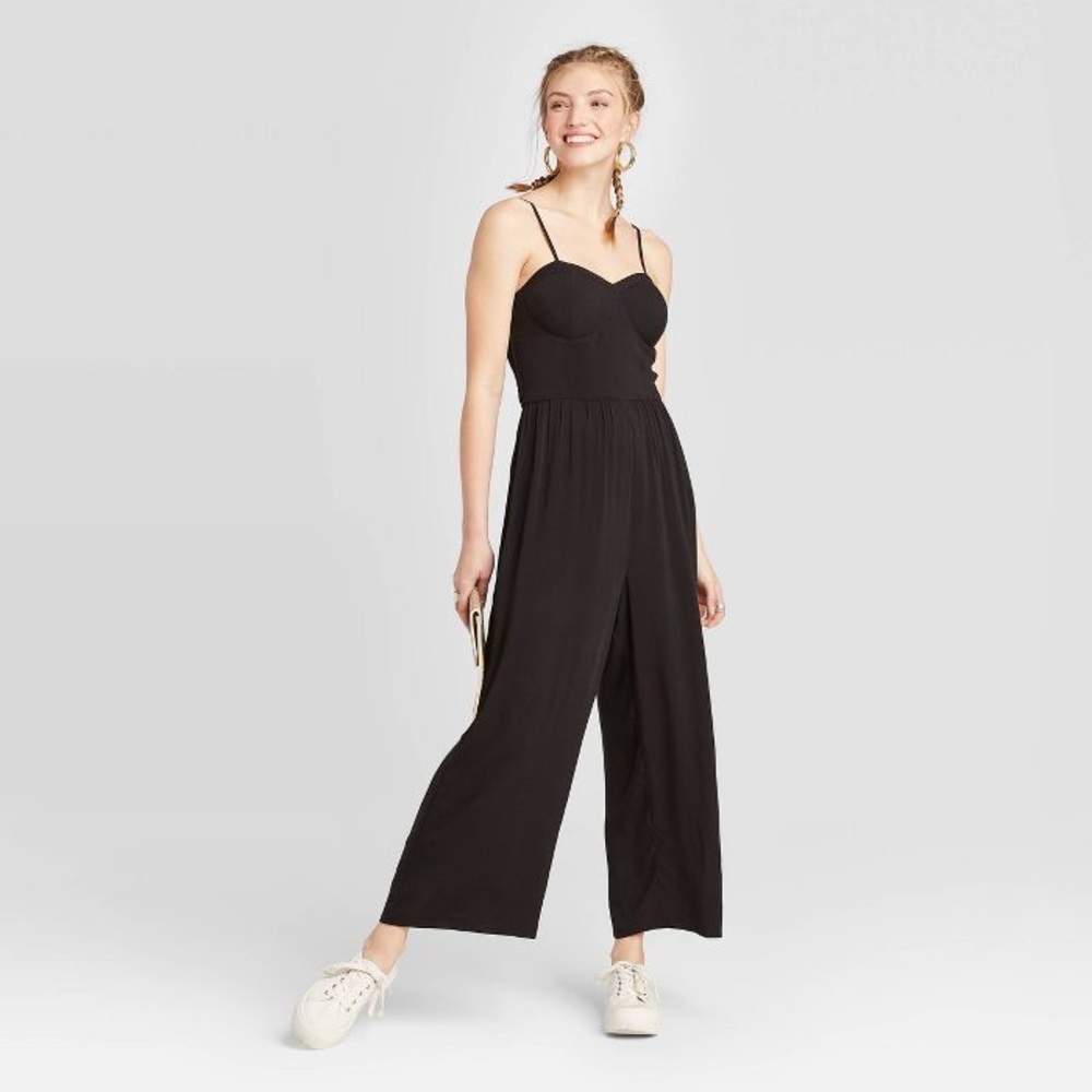 Xhilaration black romper size m